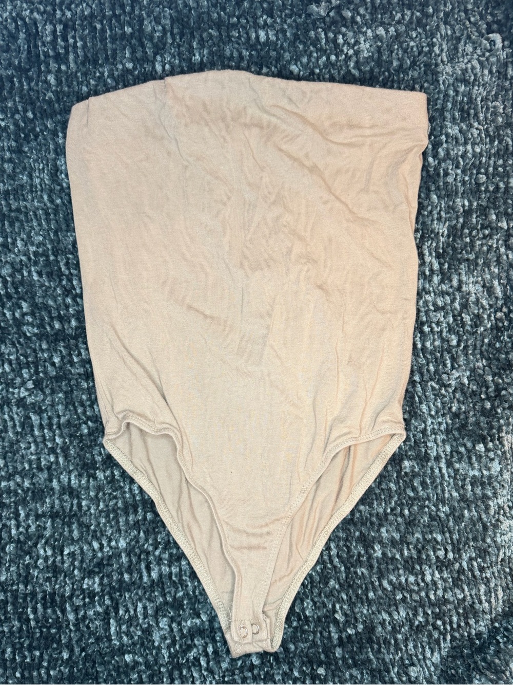 Heart & Hips Nude/Tan Strapless Bodysuit